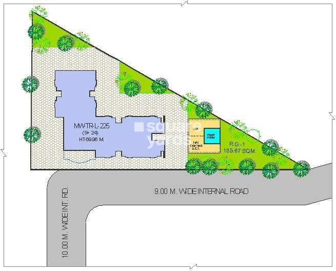 Piramal Mills Tower Master Plan 1