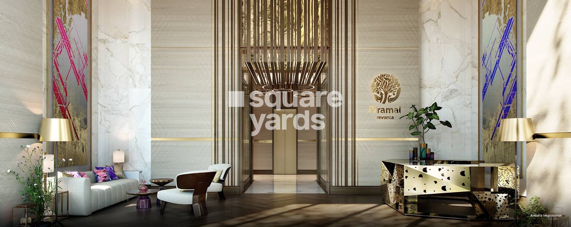 Piramal Revanta Lift Lobby Image