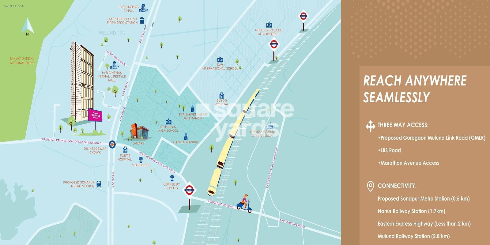 Piramal Revanta S Class Homes Location Image