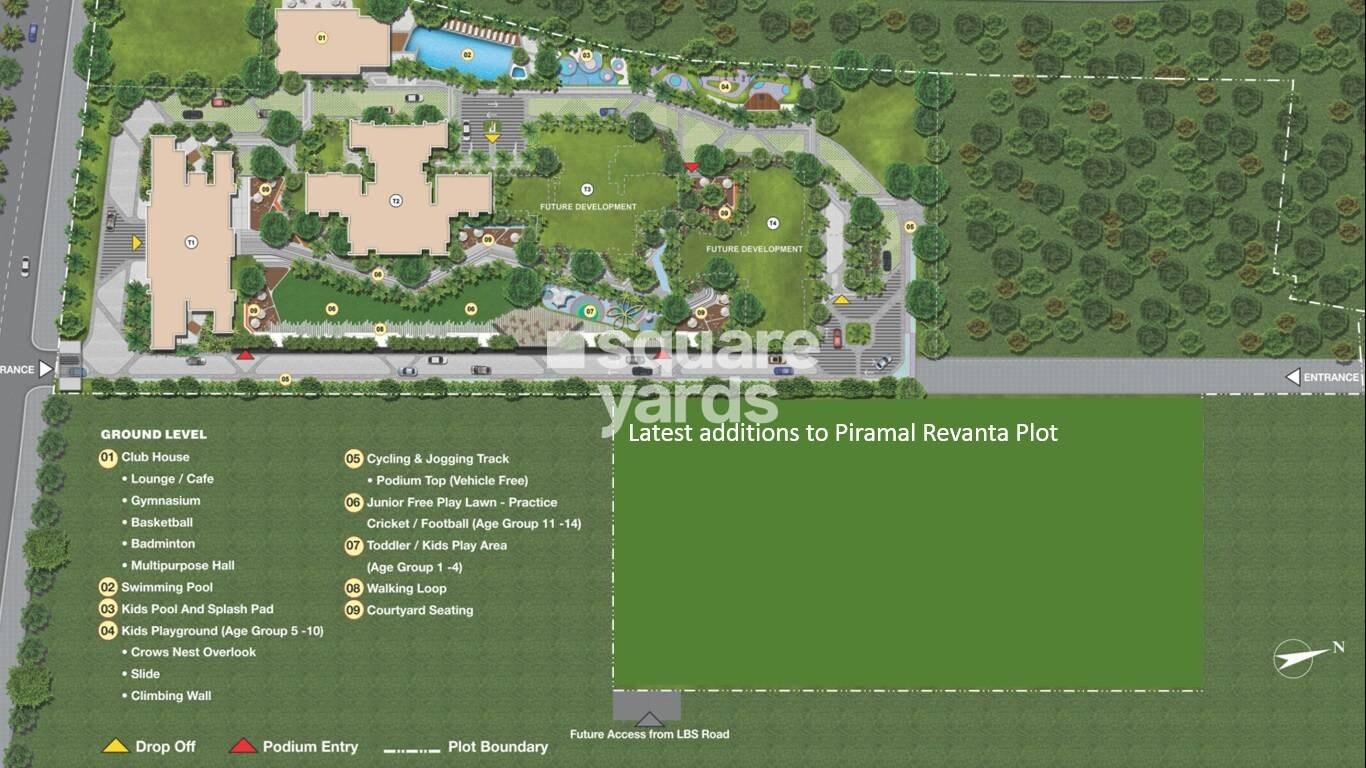 Piramal Revanta S Class Homes Master Plan Image