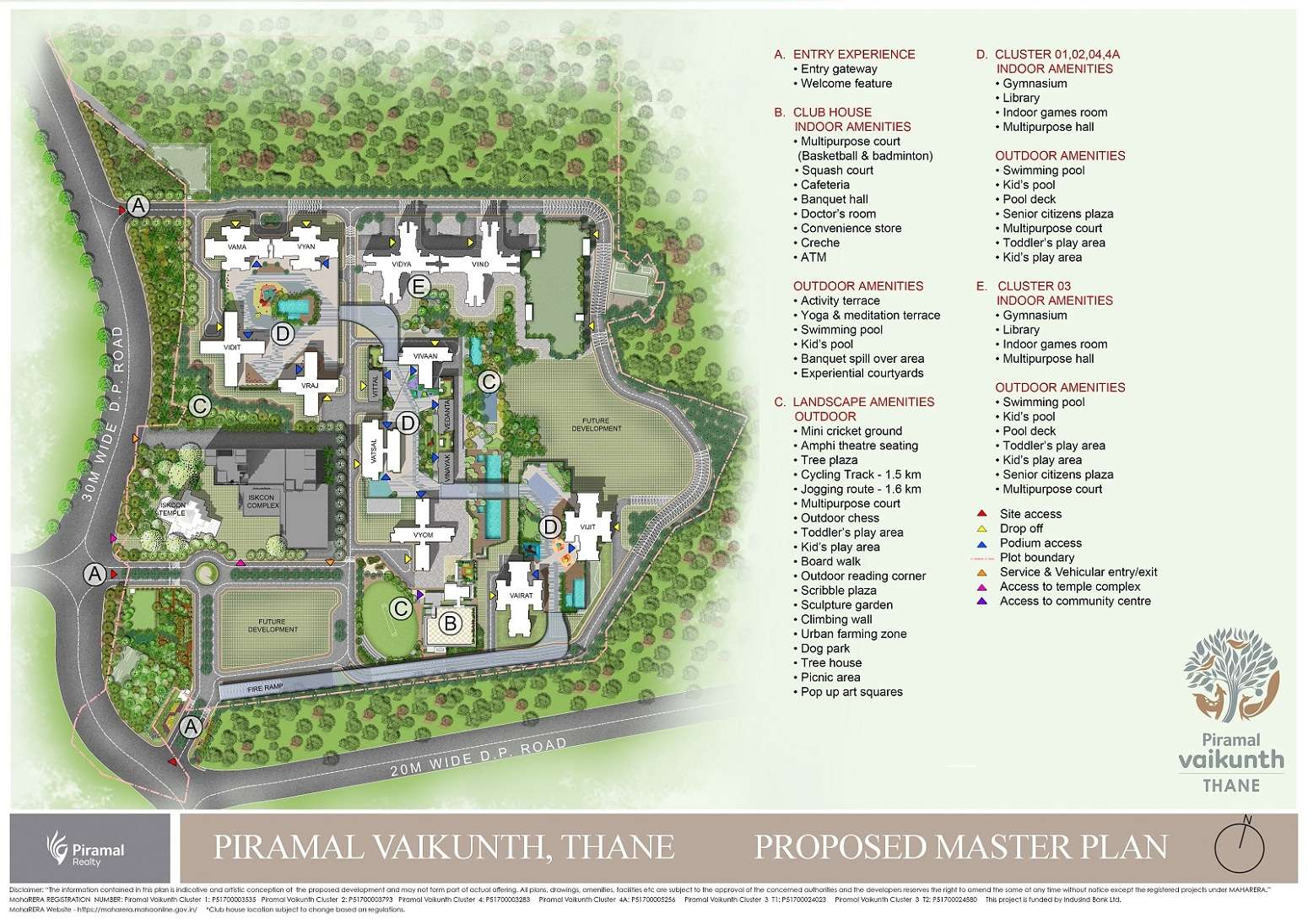 piramal vaikunth project master plan image1
