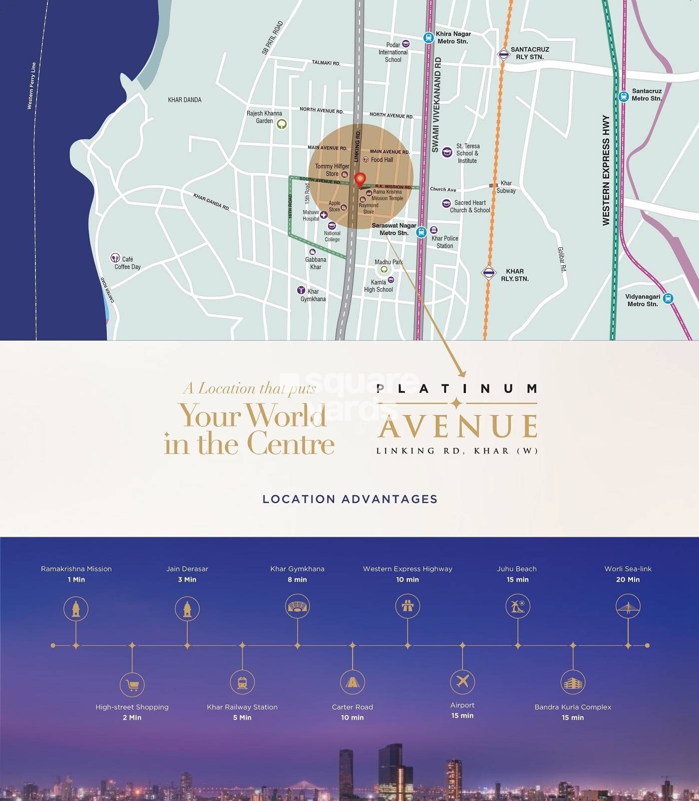 Platinum Avenue Location Image