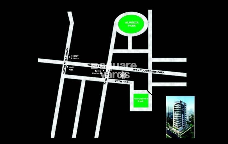 Platinum Gorwani Apartment Location Image