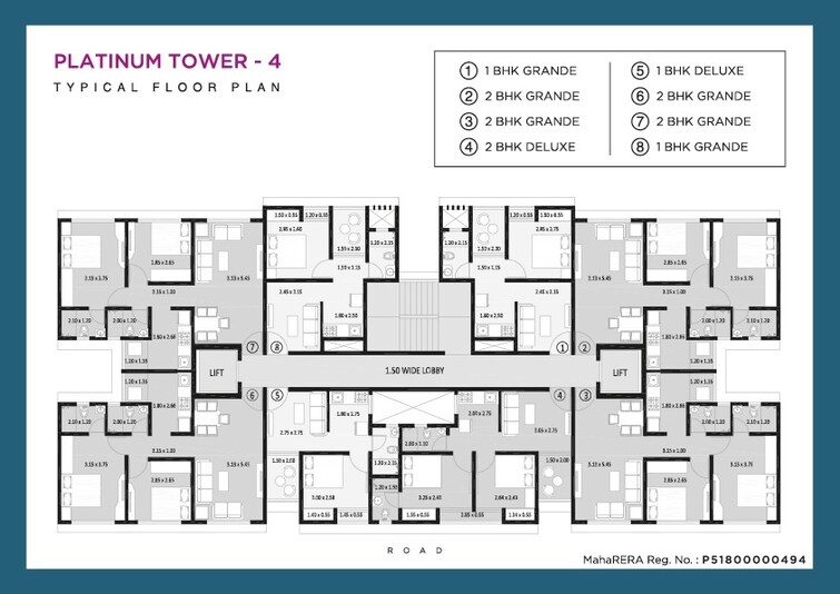 Platinum Prive Floor Plans 1