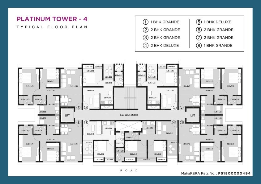 Platinum Prive Floor Plans 1