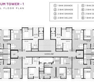 Platinum Tower 1 Floor Plans