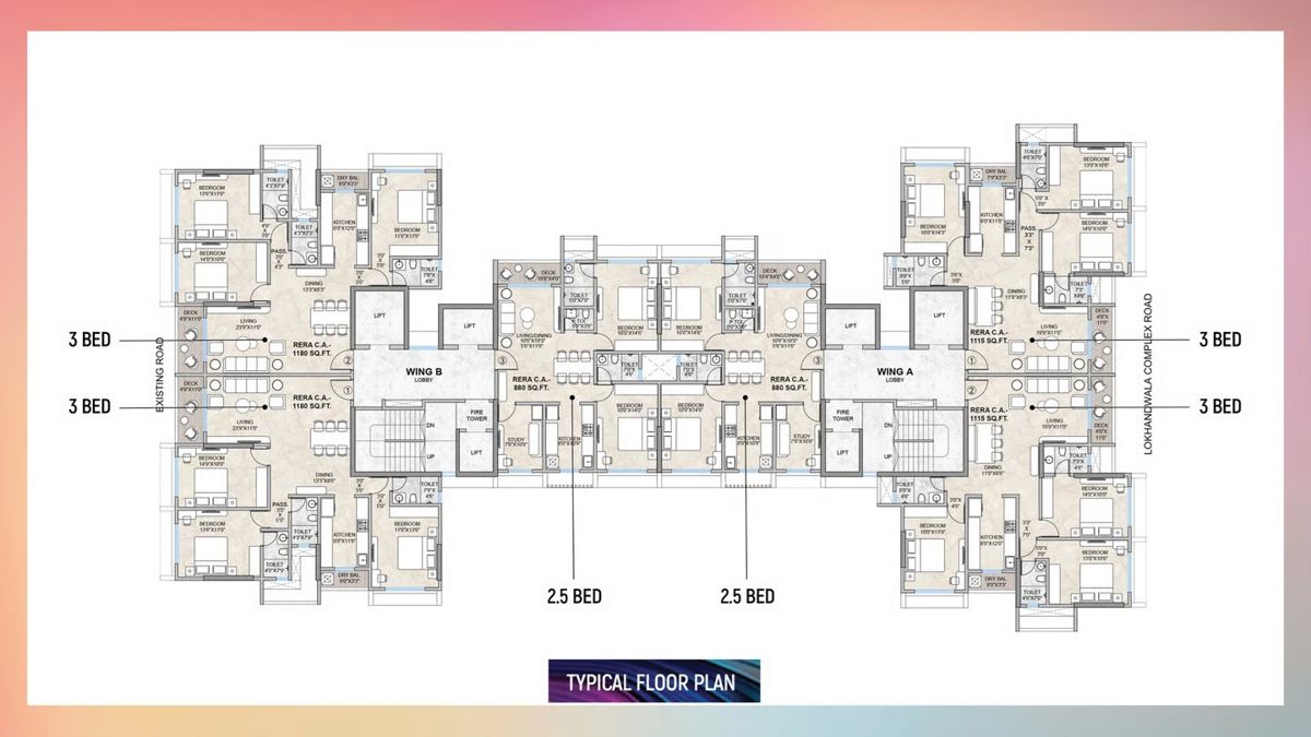 Platinum Vibe Floor Plans