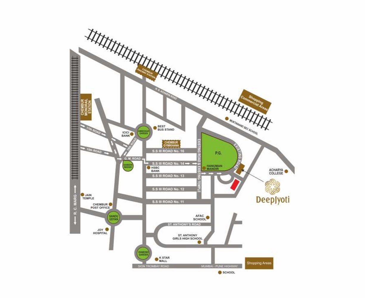 PM Chembur Deep Jyoti CHS Location Image