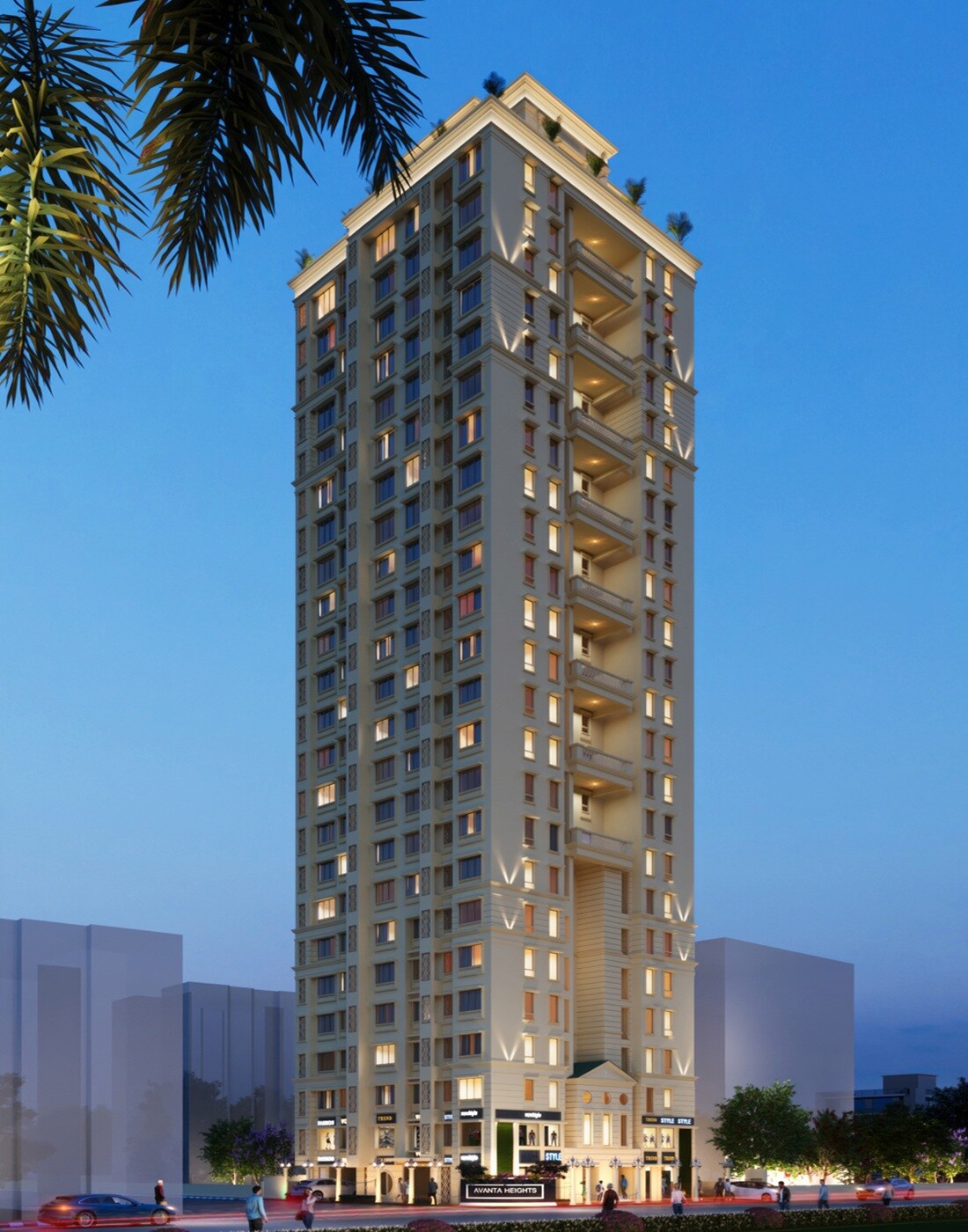 Podar Avanta Heights Apartment Exteriors