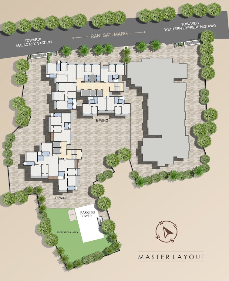 Poonam Vaishno Heights Master Plan Image