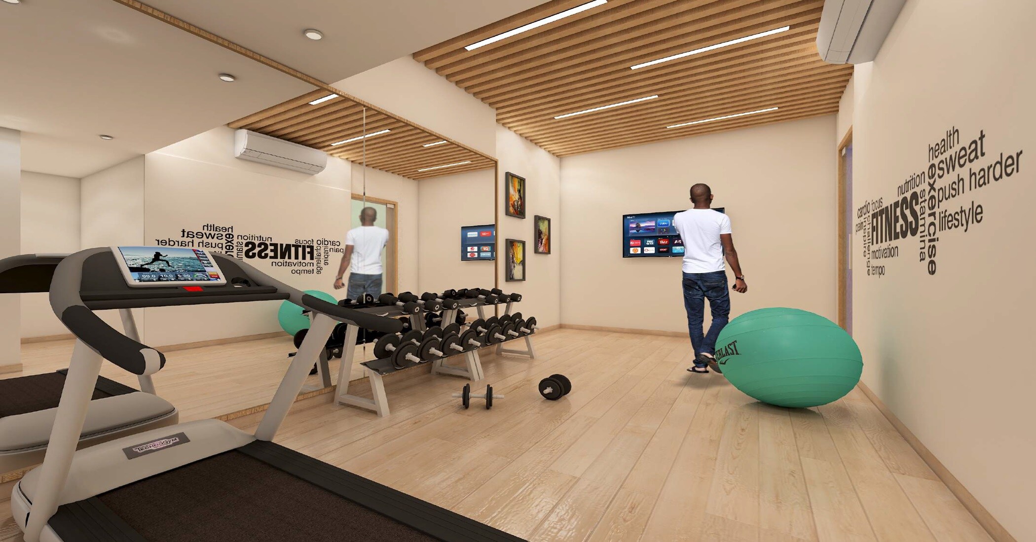 PR Kailash Enclave Gymnasium Image