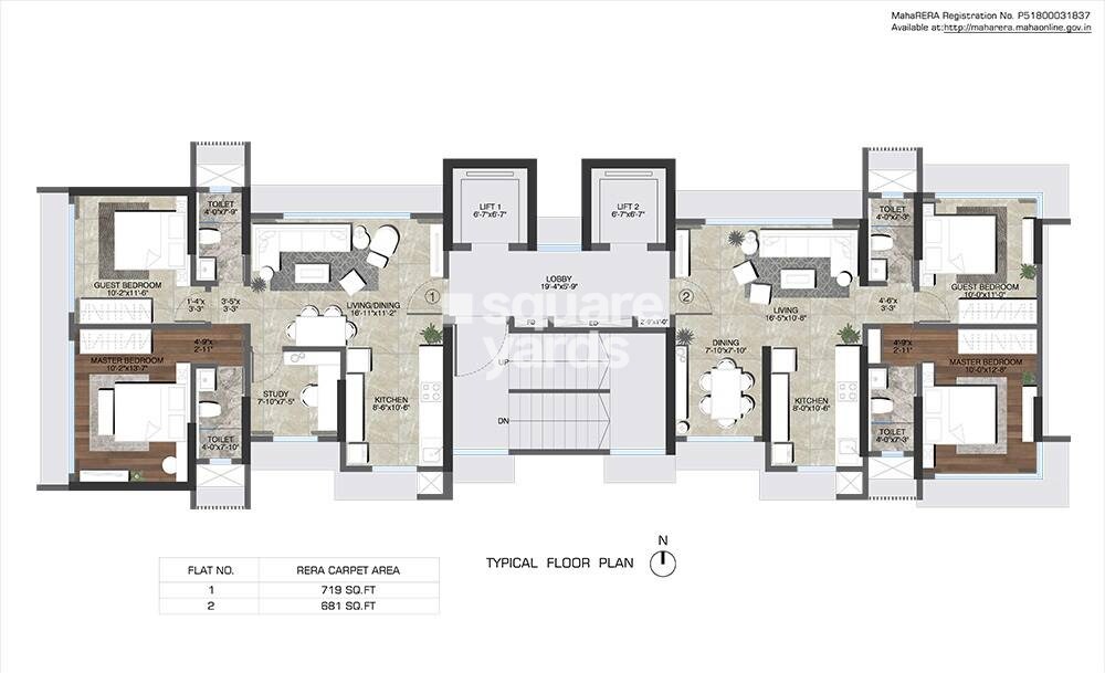 Prabhat Bageshree Floor Plans