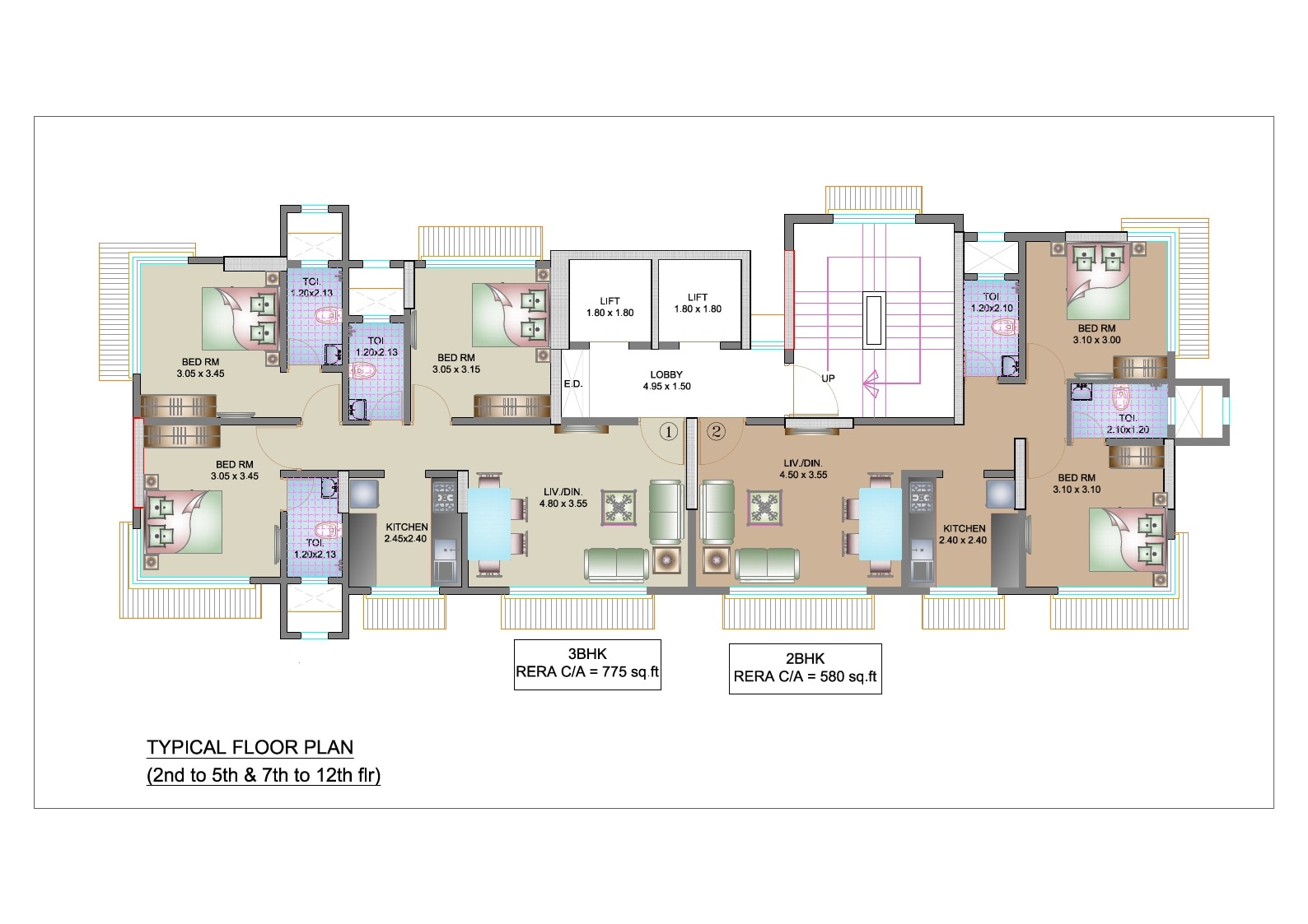 Prabhav Arisha Floor Plans
