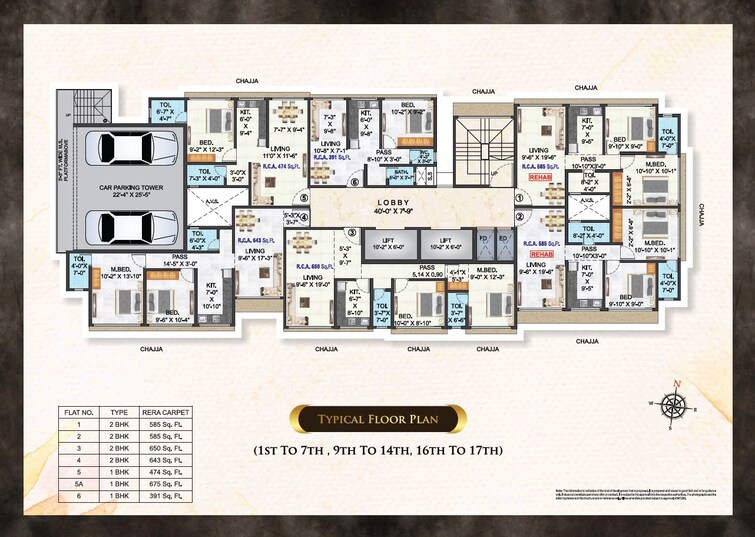 Pragati Elanza Floor Plans 1