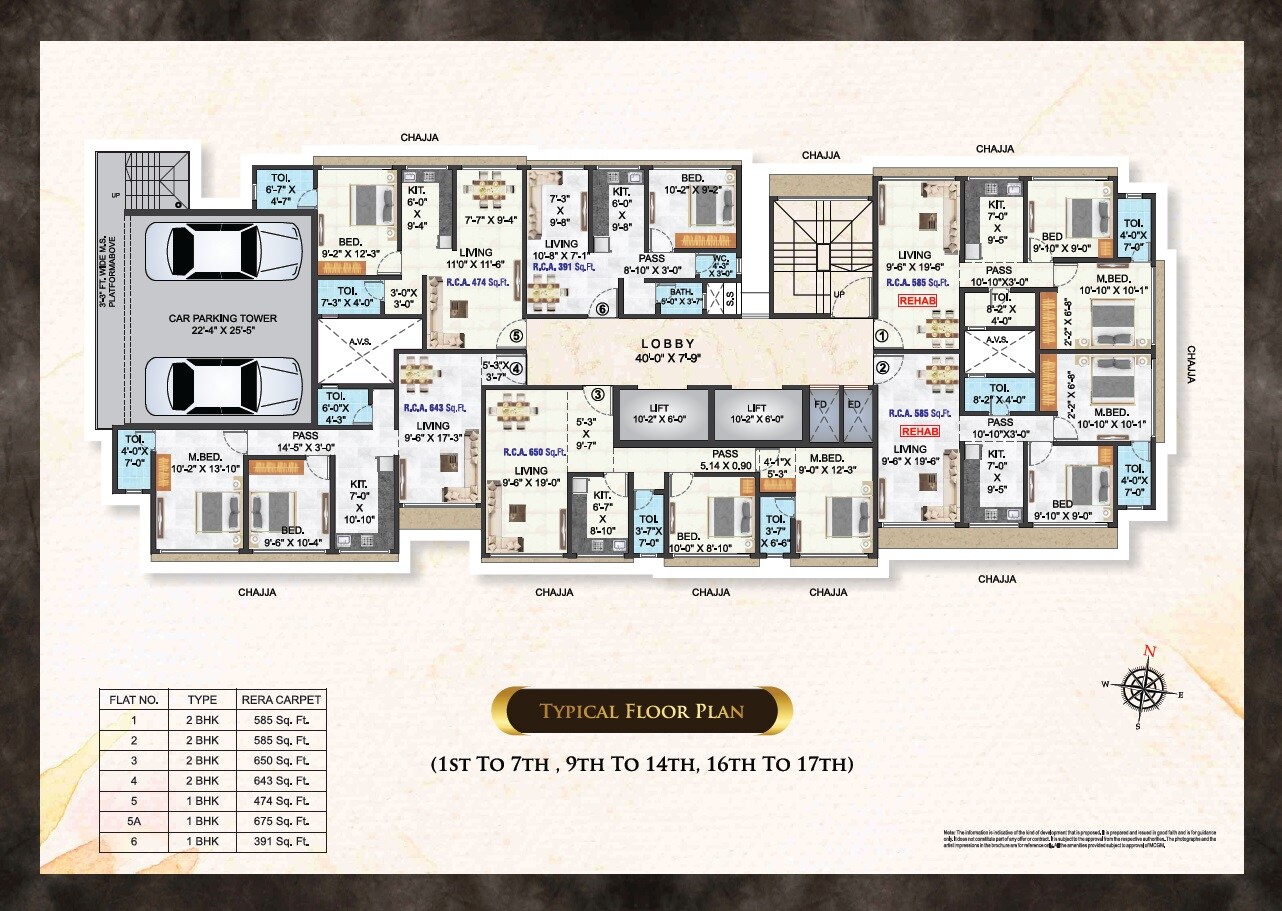 Pragati Elanza Floor Plans 1
