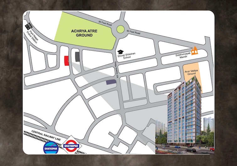 Pragati Elanza Location Image