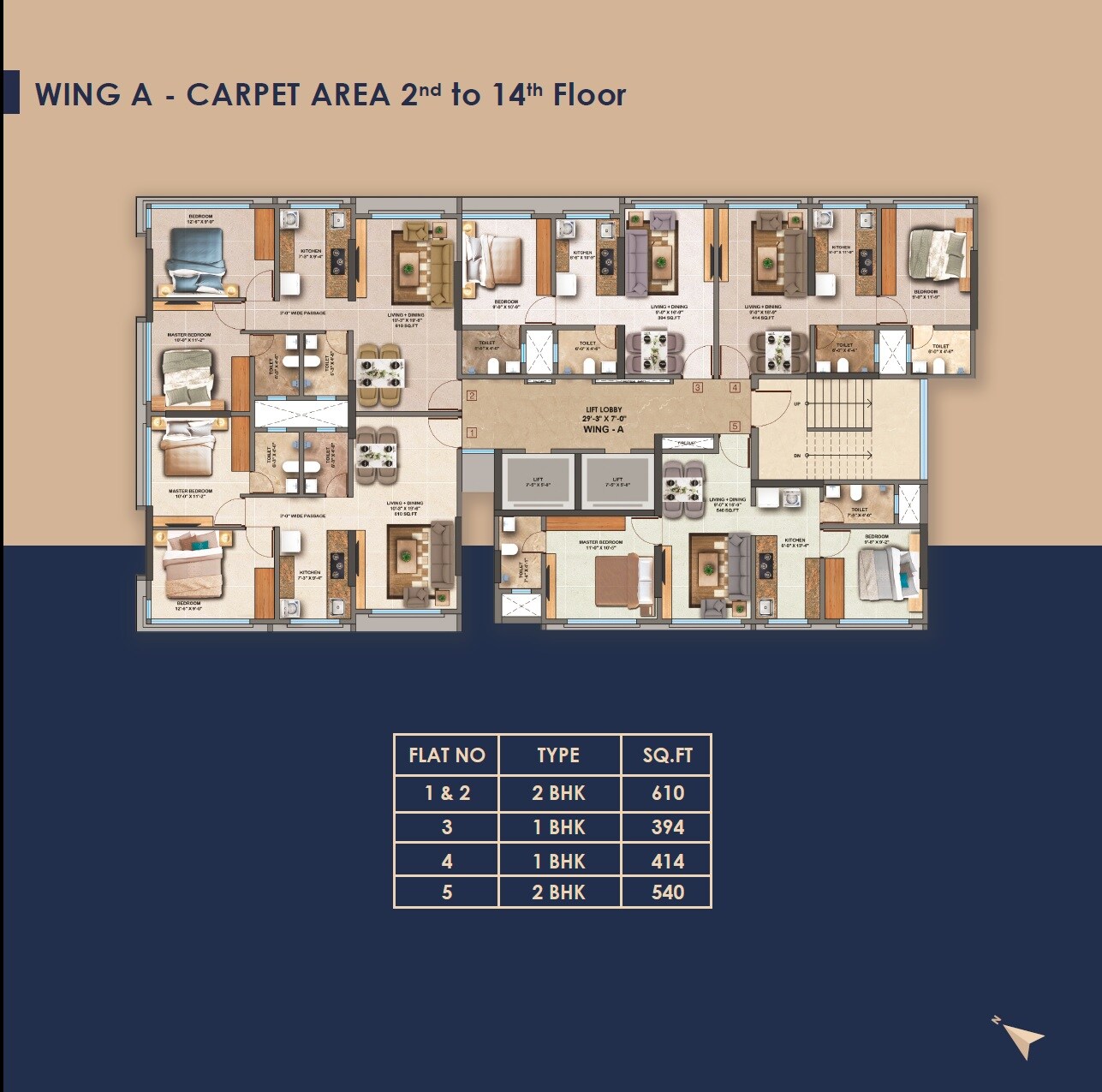 Pranami Bliss Floor Plans 1