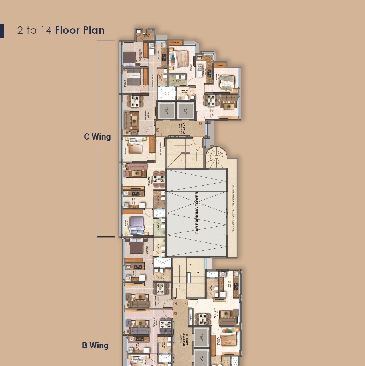 Pranami Bliss Floor Plans 2