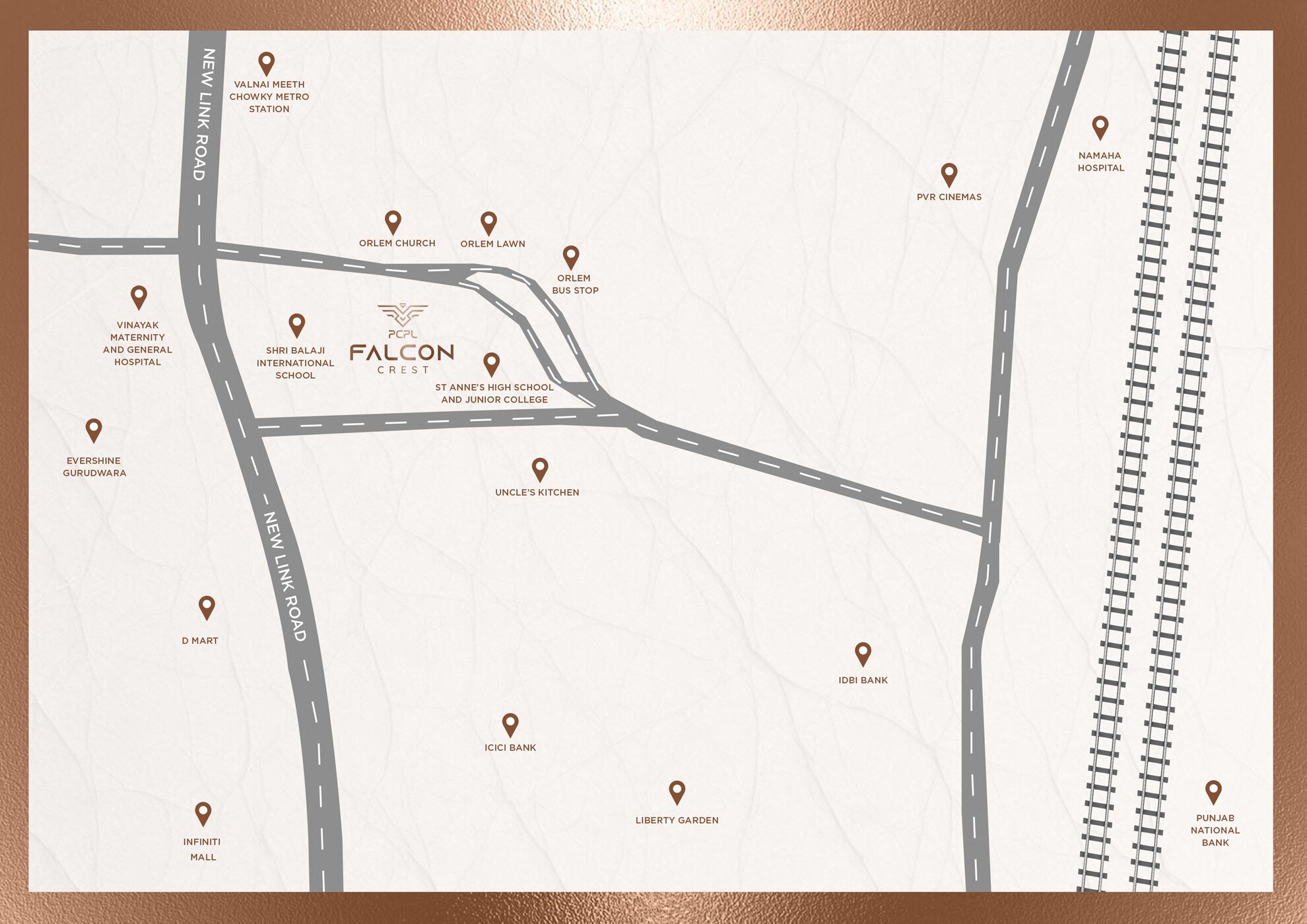 Pranav Falcon Crest Location Image