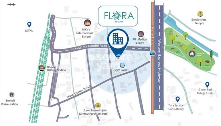 Pranav Flora Enclave Location Image