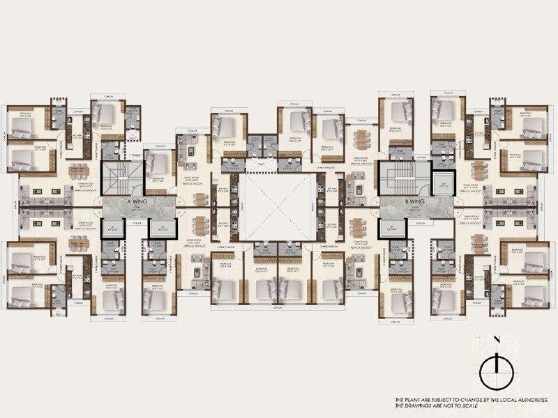 Pranav Jamuna Mahal CHS Floor Plans