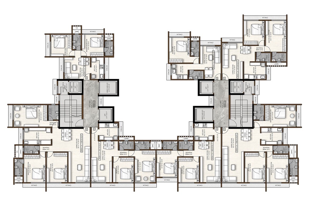 Pranav Kaveri CHS Floor Plans 1
