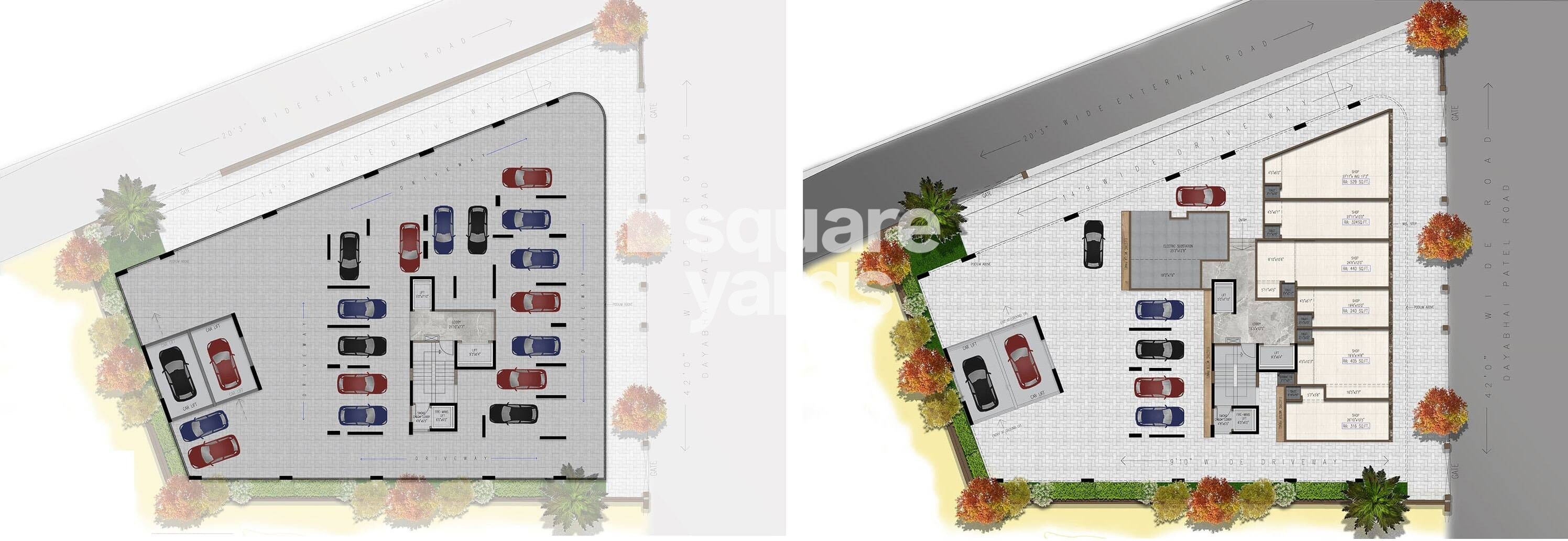 Pranav Mayur Residency Master Plan Image