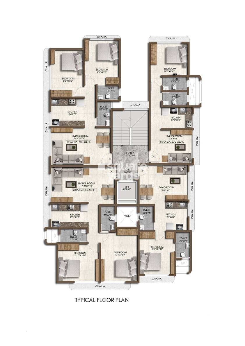 Pranav Mettivilla CHS Floor Plans