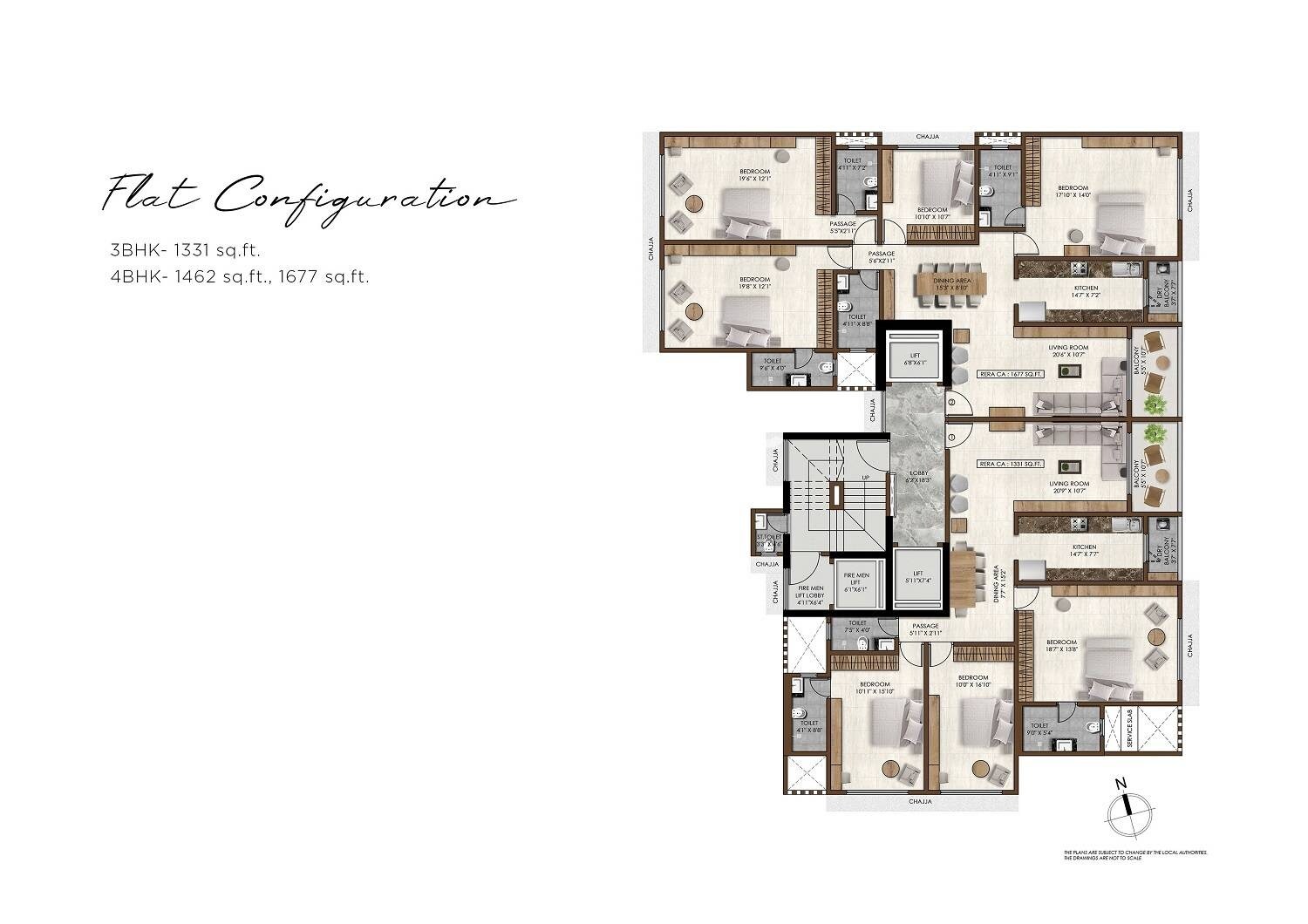 Pranav Pearl Palace Floor Plans