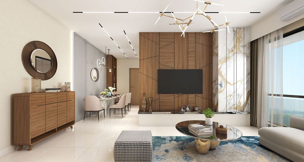 Pranav Priyadarshini CHS Apartment Interiors