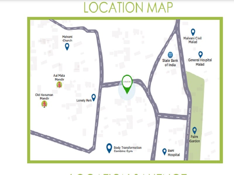 Pranav Sparsh CHS Location Image