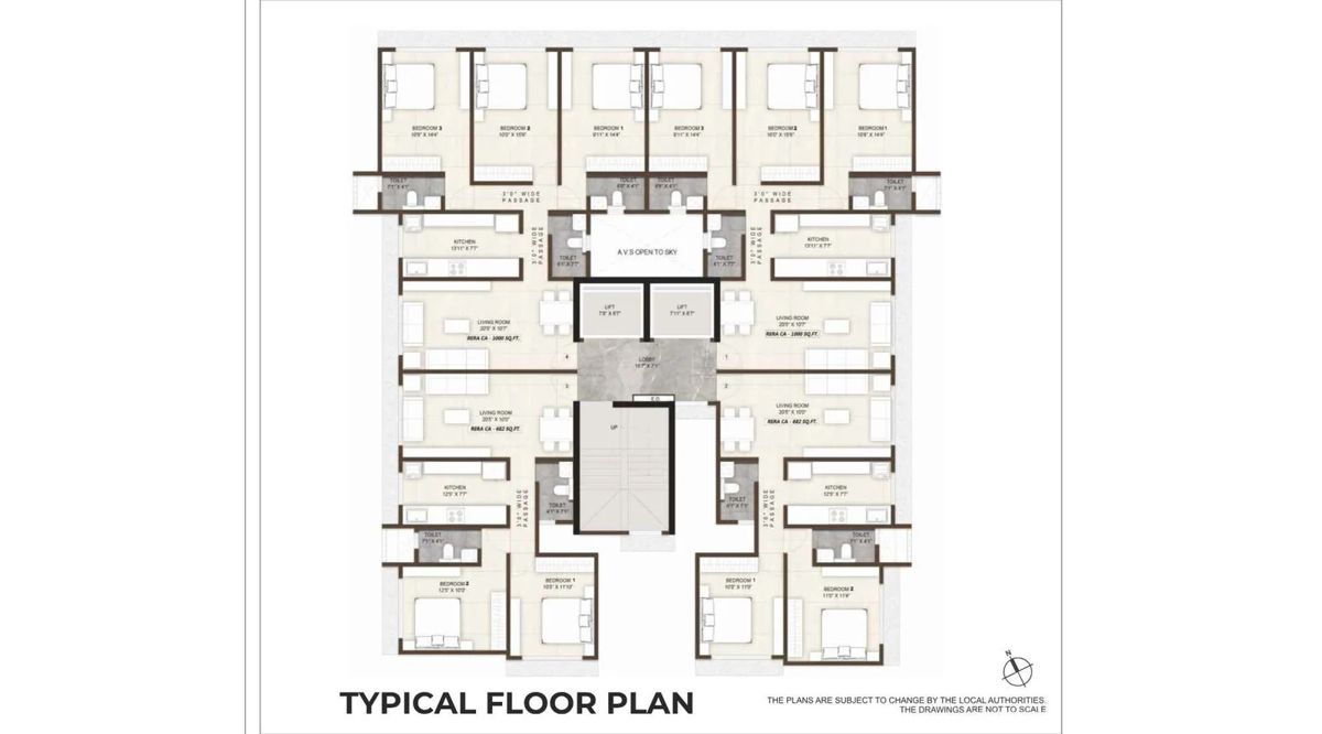 Pranav Stellar Crest Floor Plans