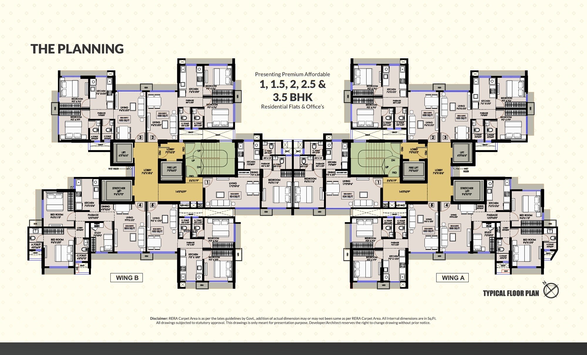 Pranay Apsara Floor Plans