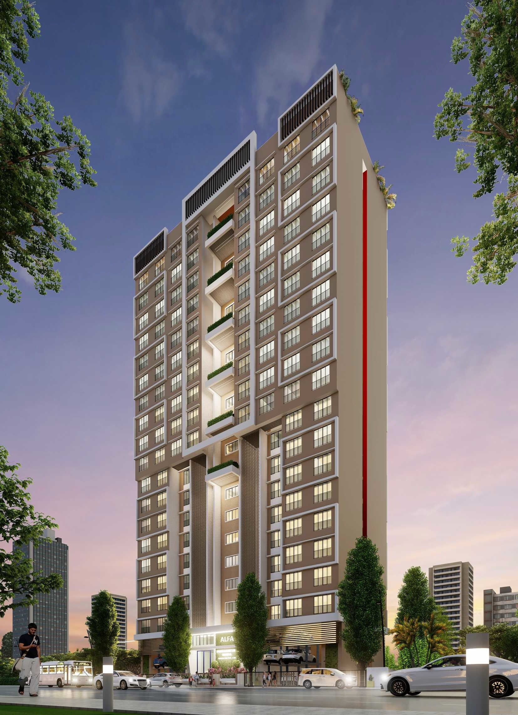 Prathamesh Alfa CHS Apartment Exteriors