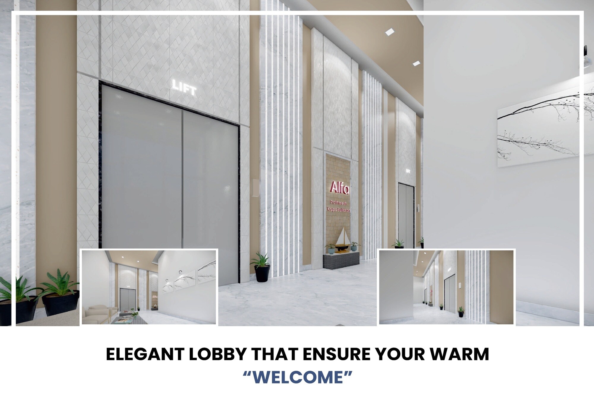 Prathamesh Alfa CHS Lift Lobby Image