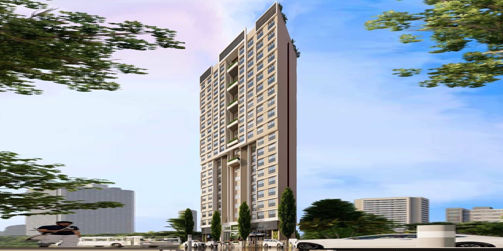 Prathamesh Alfa CHS residential project in Azad Nagar