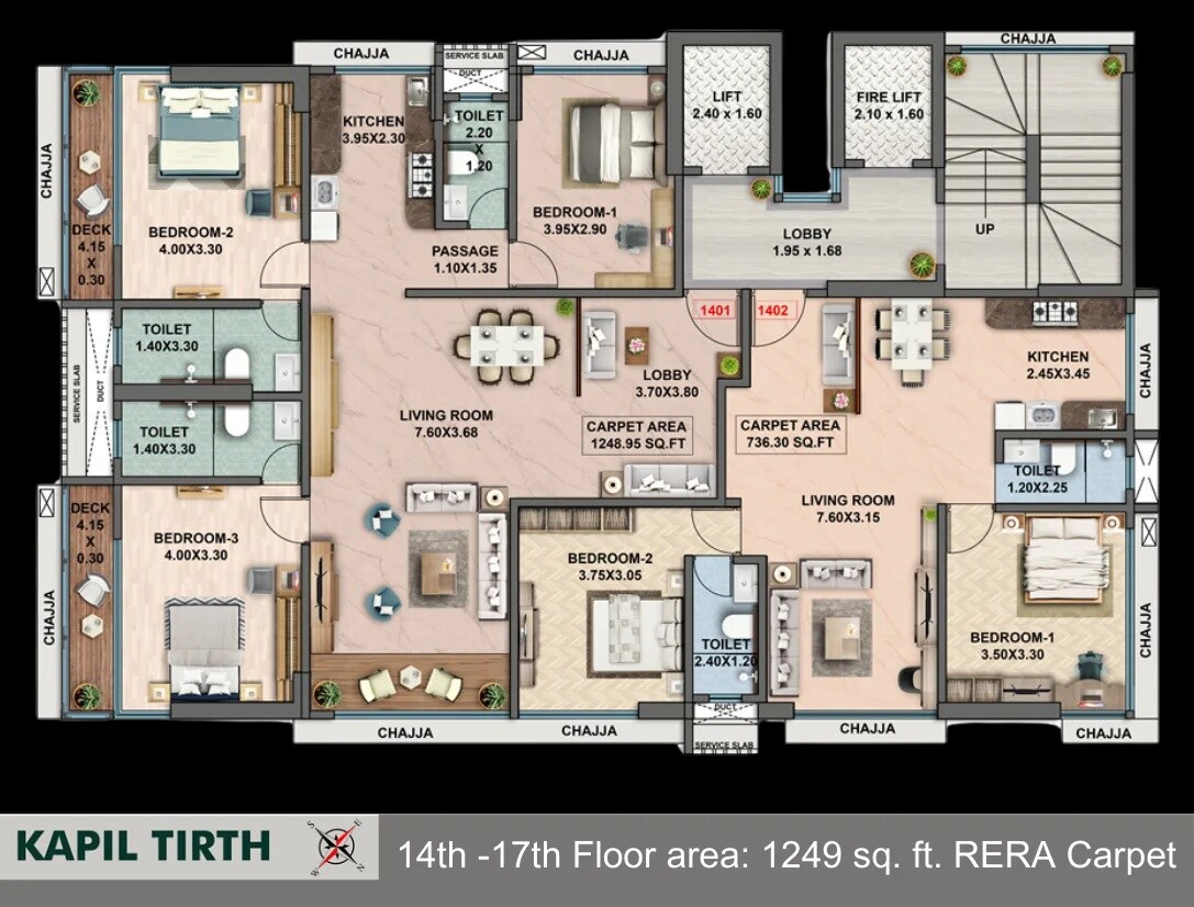 Prathamesh Kapil Tirth Floor Plans