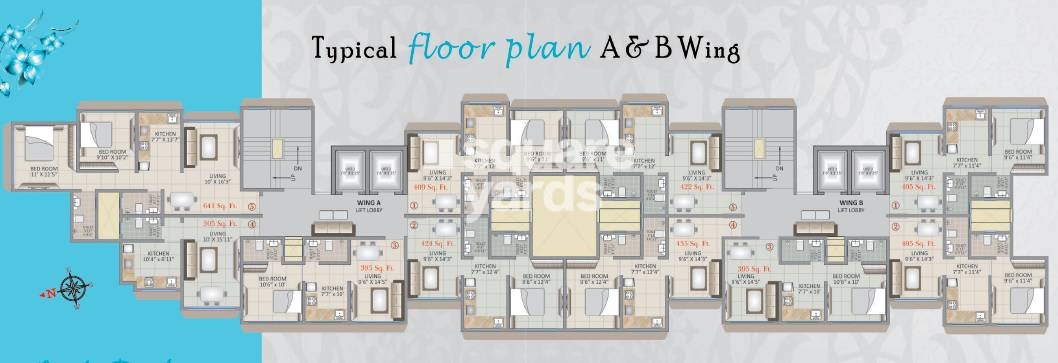 Prathamesh Tanishq Residency Ghatkopar Floor Plans