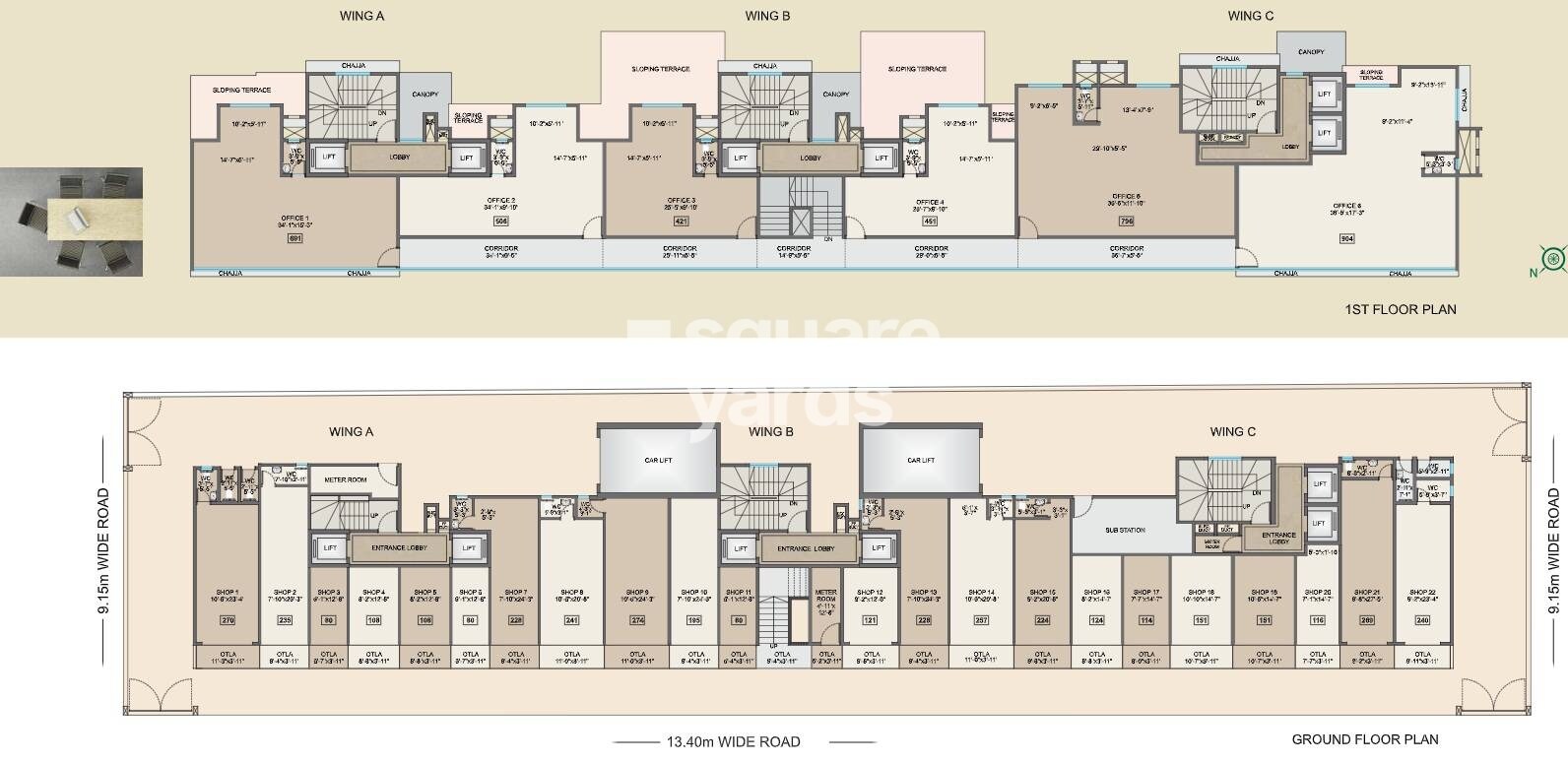 Prathmesh Darshan Floor Plans 2