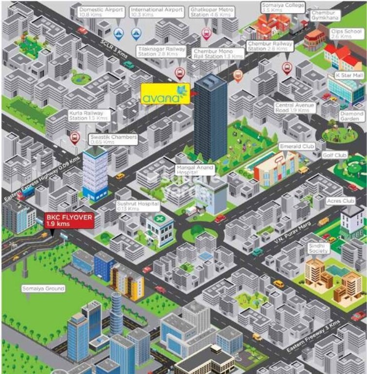 Pratibha Swastik Plaza C Chs Ltd Avana Location Image