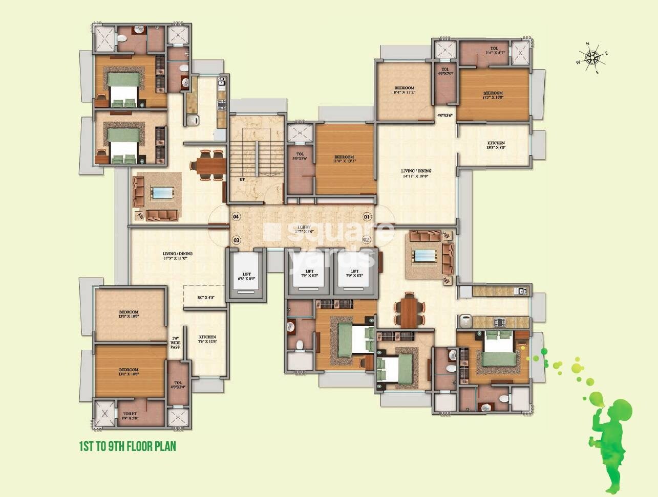 Prem Chitralekha Floor Plans