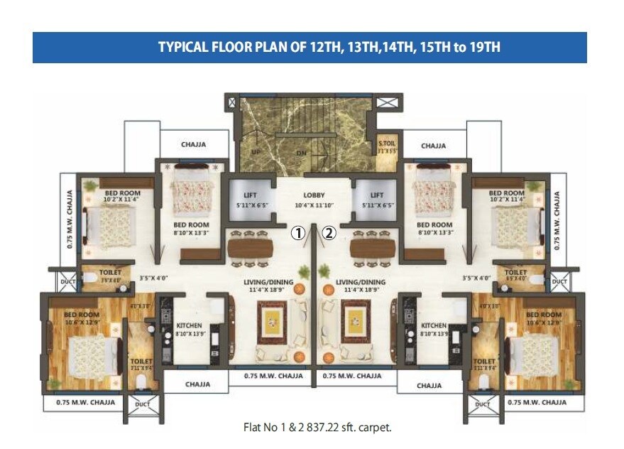 Premleela Heights Floor Plans 2