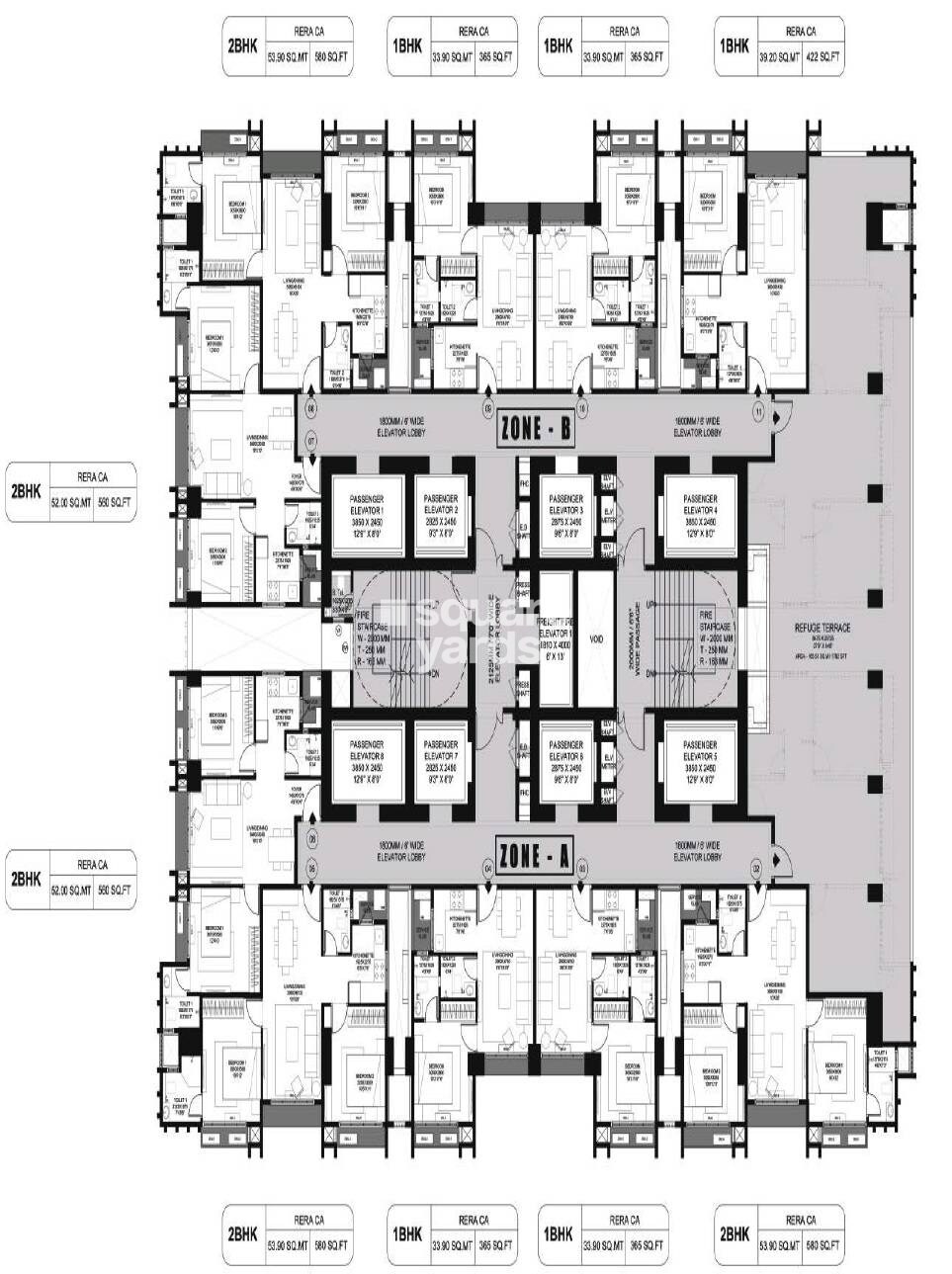 Prescon Midtown Bay Floor Plans 1