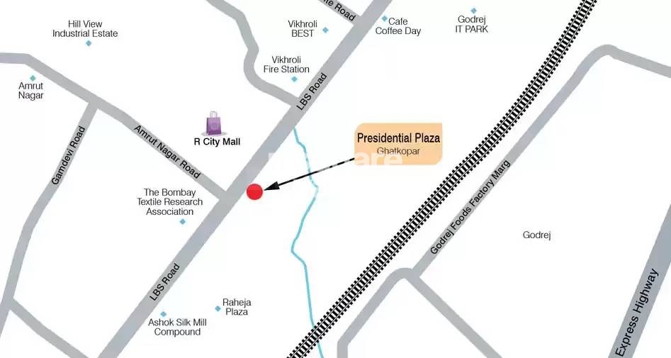 Presidential Plaza Location Image