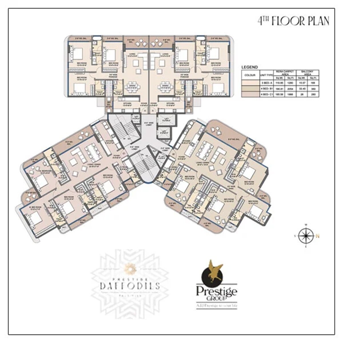 Prestige Daffodils CHS Floor Plans 1