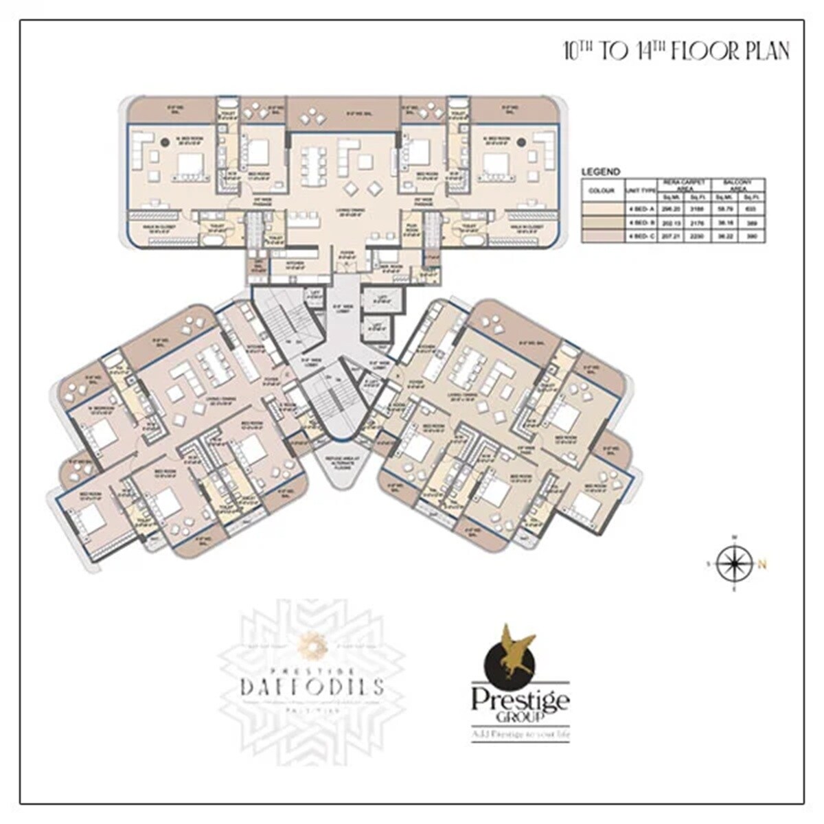 Prestige Daffodils CHS Floor Plans 3