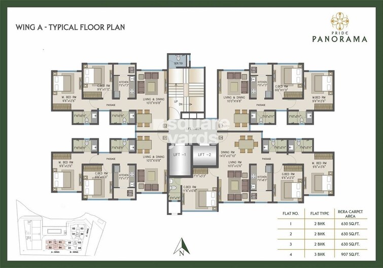 Pride Panorama Mumbai Apartment Interiors 5