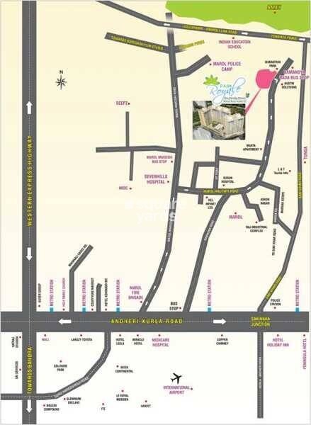 Pride Royal Park Location Image