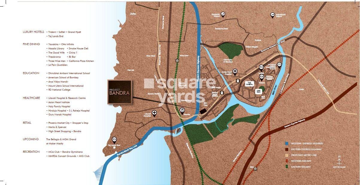 Radius Project Bandra Location Image