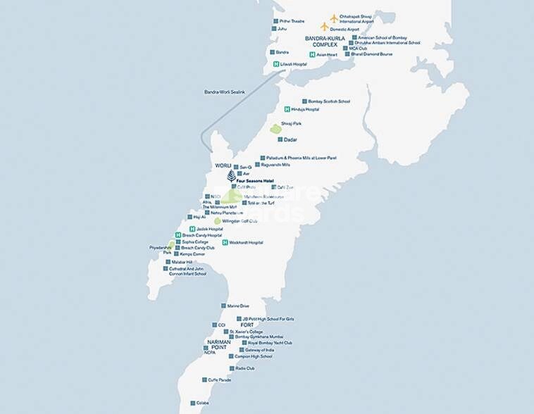 Provenance Four Seasons Private Residences Location Image
